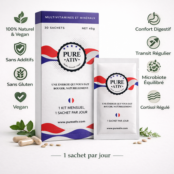 Fini les ballonnements — retrouve un ventre léger et confortable.